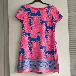 Lilly Pulitzer Blanca Stretch Romper. NWOT. Never worn. Size 10.